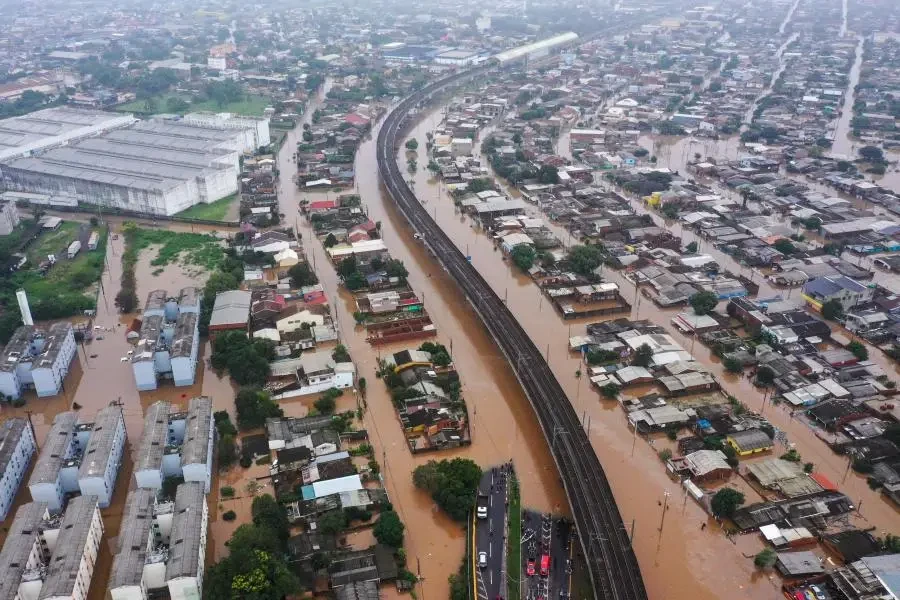 Me dói ver São Leopoldo, cidade onde me formei jornalista, sofrendo assim (Foto: Prefeitura de São Leopoldo/divulgação)