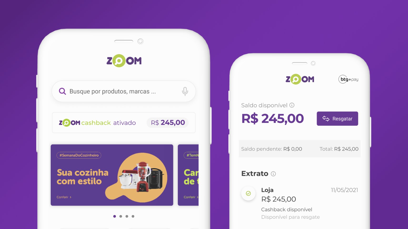 Mosaico compra Vigia de Preço por R$ 7,5 mi e lança plataforma de cashback em parceria com o BTG