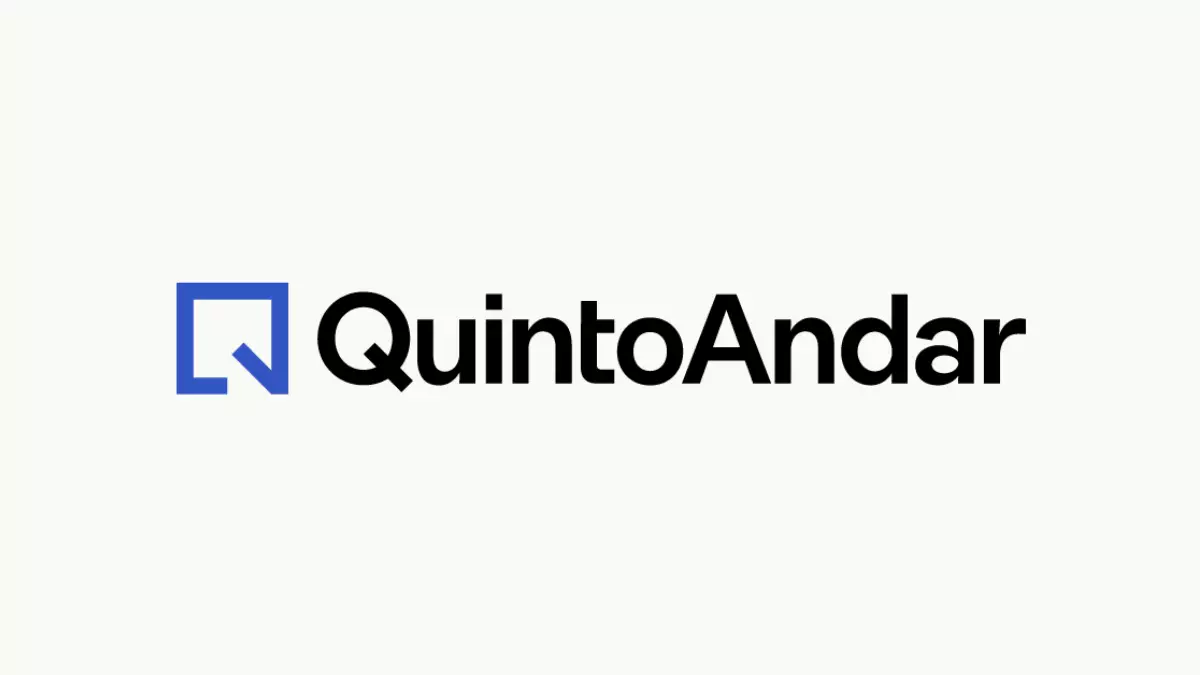 Logo escrito QuintoAndar. Startups