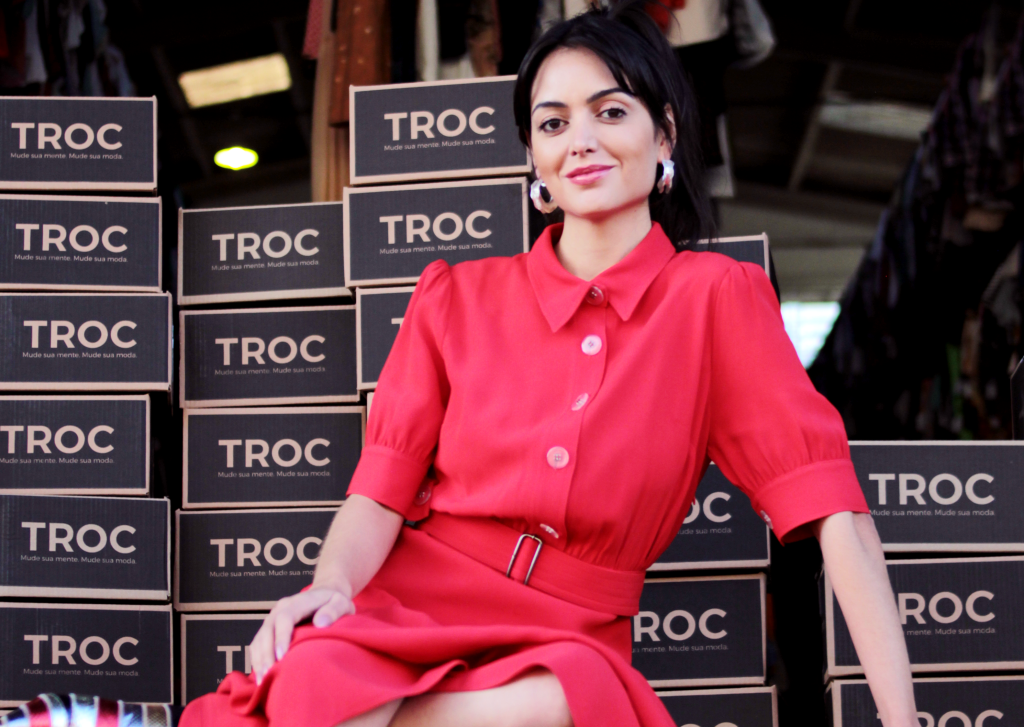 Luanna Toniolo, cofundadora e diretora-executiva do brechó Troc