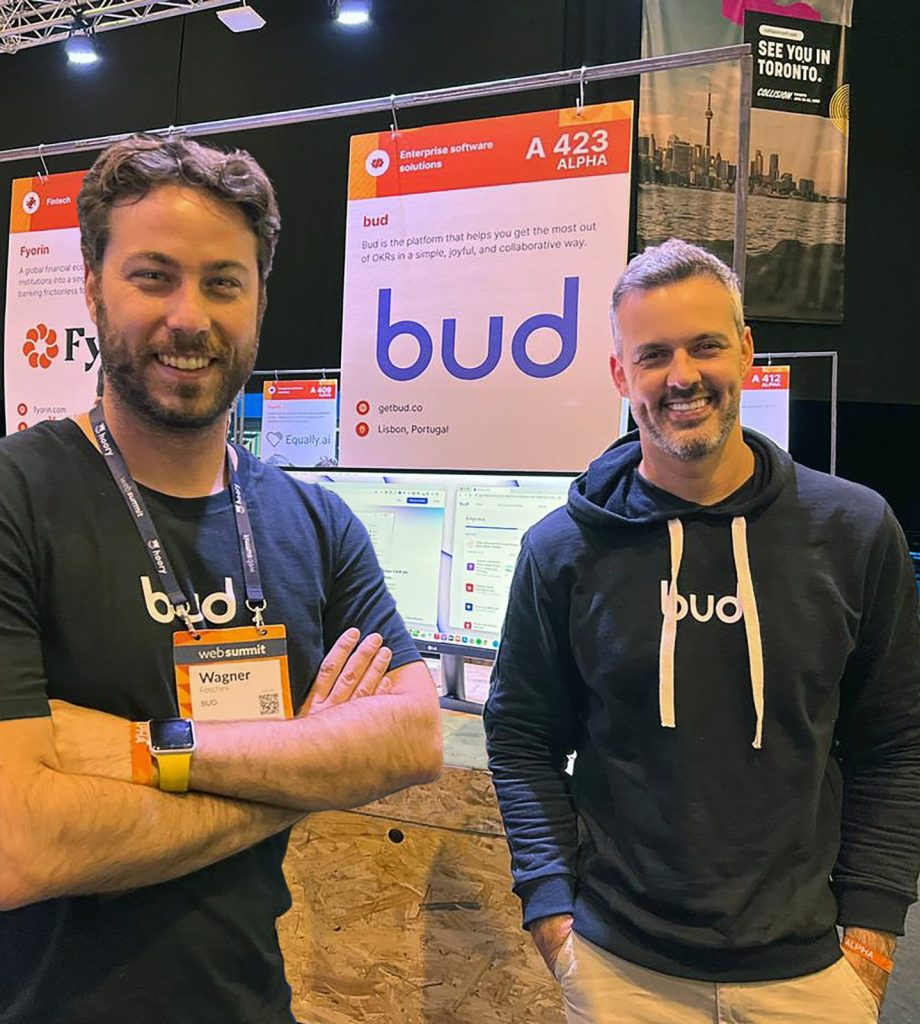 Foto de Wagner Foschini e Mauricio Bueno, cofundadores da Bud - Startups