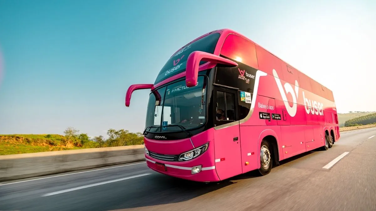 ônibus buser divulgação startups