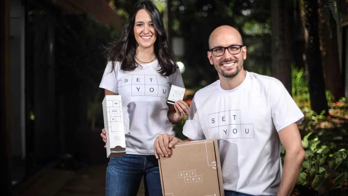Juliana Duarte e Murillo Vianna, fundadores da SetYou - Startups