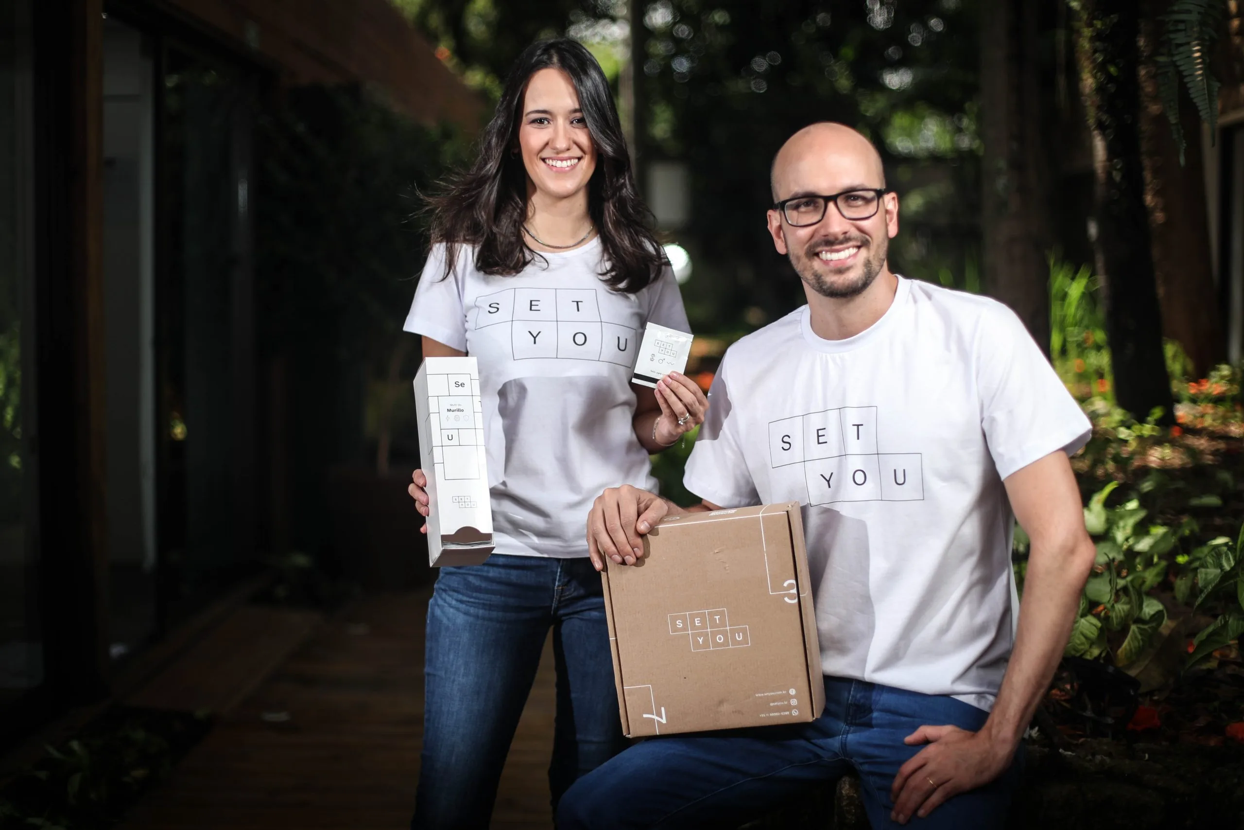 Juliana Duarte e Murillo Vianna, fundadores da SetYou