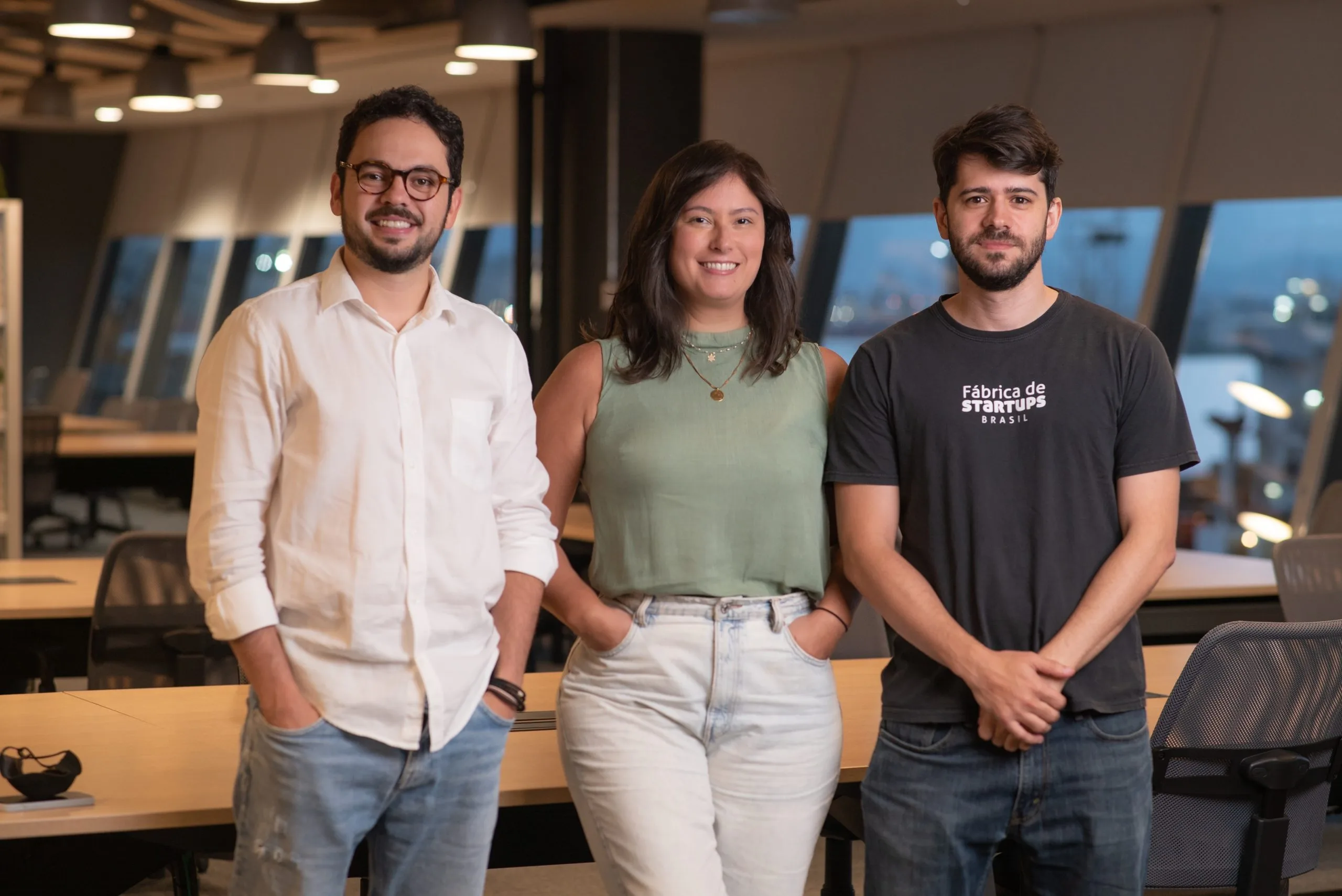 Hector Gusmão (CEO), Ula Amaral (CMO) e Bruno Castello (Diretor de Produto) em nova fase da consultoria corporativa, agora Bolder (Divulgação/Bolder)