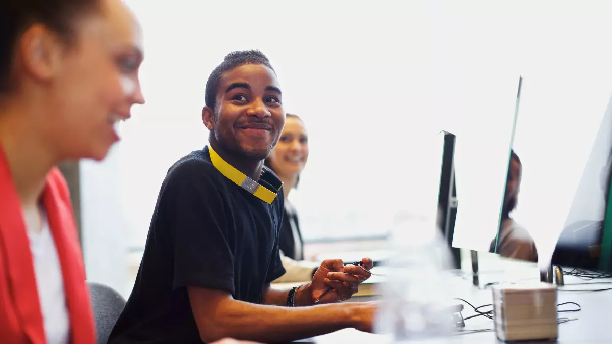 Estudantes de programação