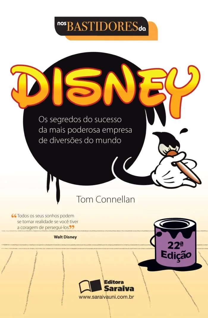 “Nos bastidores da Disney”, de Tom Connellan