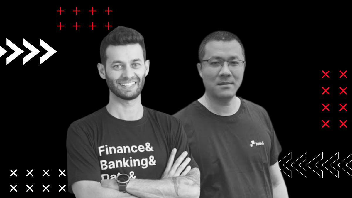 Executivos da Klavi: Camilo Marques, head de segurança da informação, e Zheng Zhu, head of advanced analytics