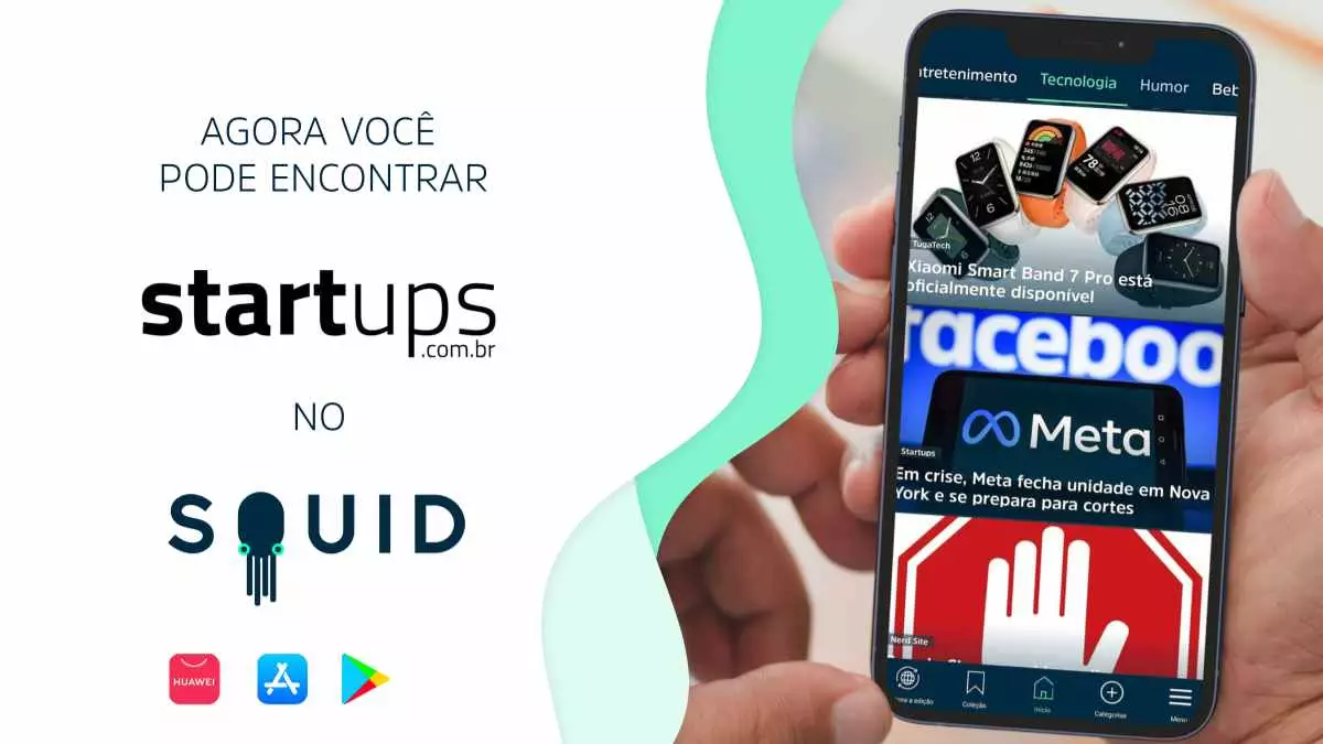 Startups no Squid Notícias