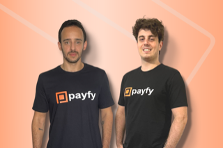 André Apollaro e Matheus Mayrink, fundadores da Payfy