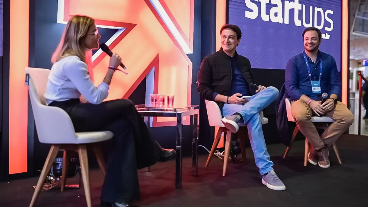 Painel State of Venture Capital: Julia De Luca, Diogo Garcia e Rafael Campos