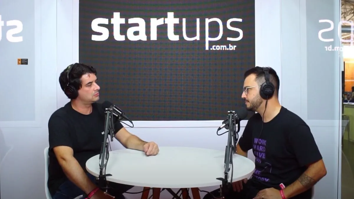 Gustavo Brigatto, fundador e editor-chefe do Startups, e Marcus Rossi, CEO e cofundador da Gramado Summit