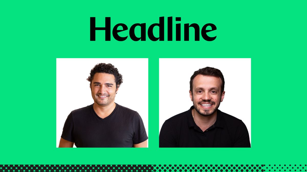 Romero Rodrigues e Gabriel Alves, sócios da Headline no Brasil
