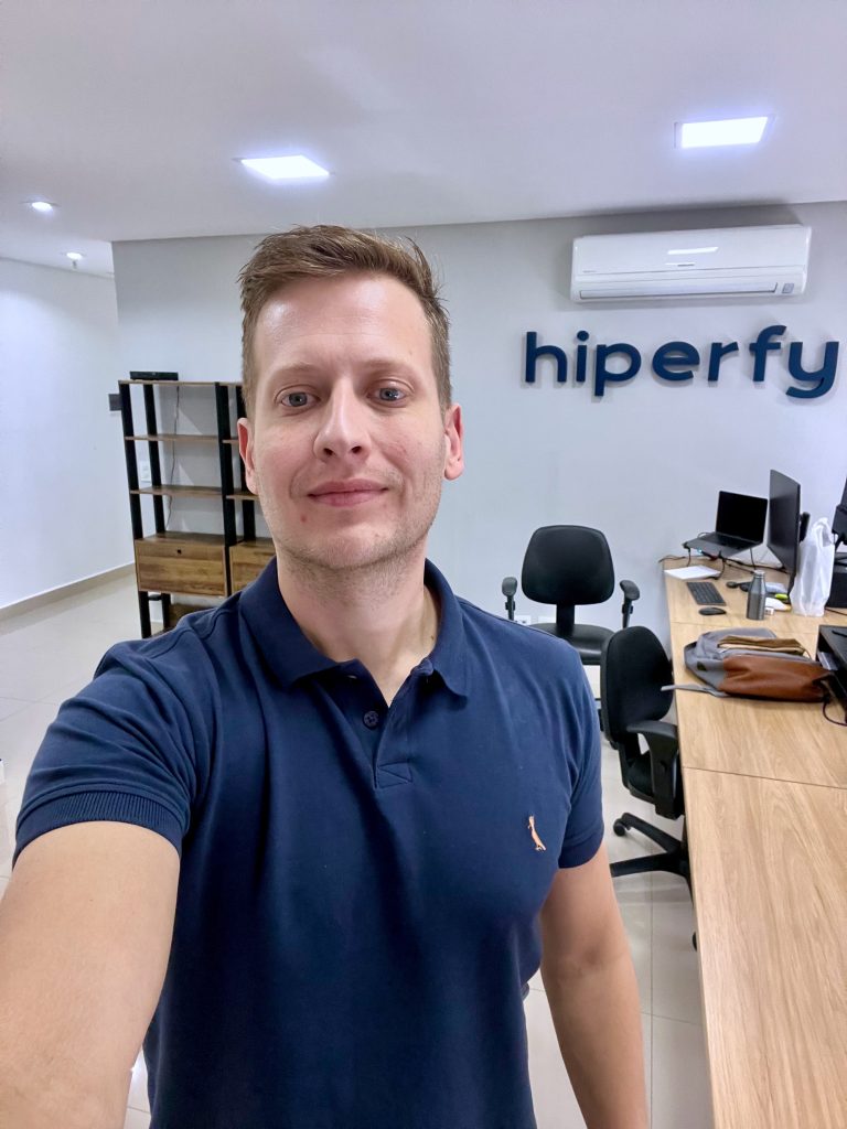Guilherme Brunhole, fundador e CEO da hiperfy (Foto: Divulgação)