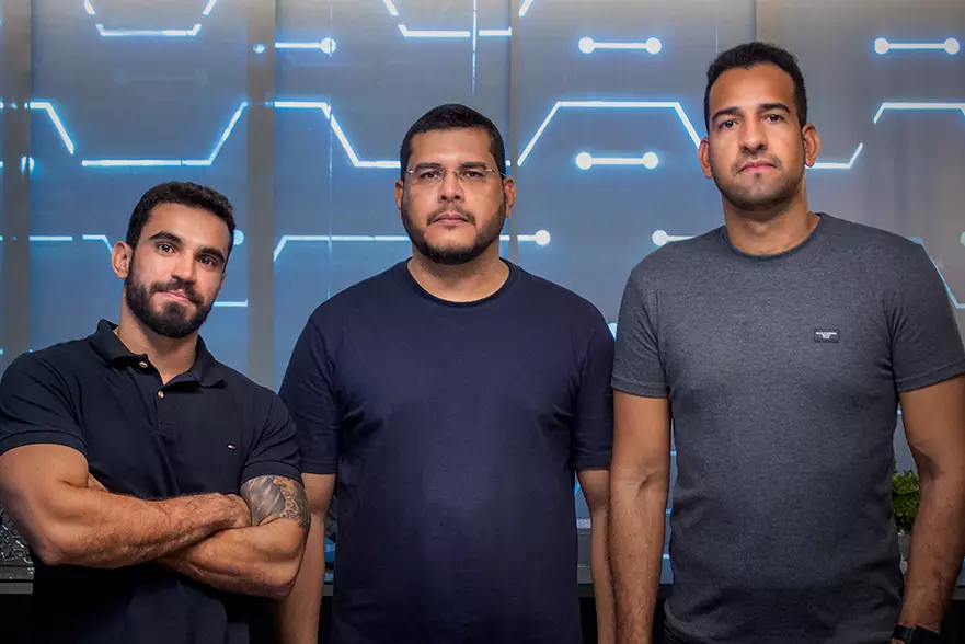 Sócios IARIS, Igor Lucena, Fábio Falcão, Erick Vagner, créditos da imagem divulgação