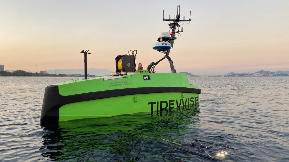 Tidewise capta R$ 10M com seus robôs autônomos para a indústria marítima