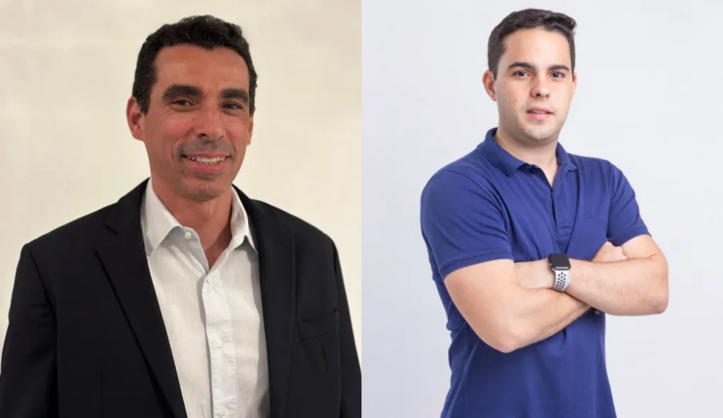 Fabio Pires, CFO, e Edísio Pereira Neto, CEO
