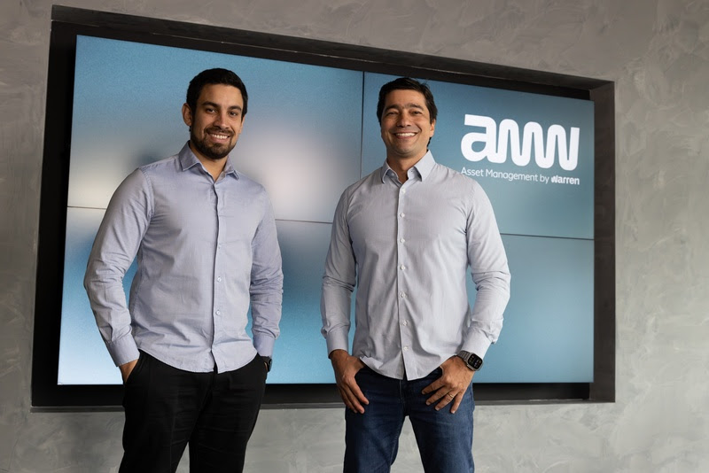 Celson Placido, CEO (à direita) e Igor Cavaca, sócio e líder de gestão de investimentos da AMW