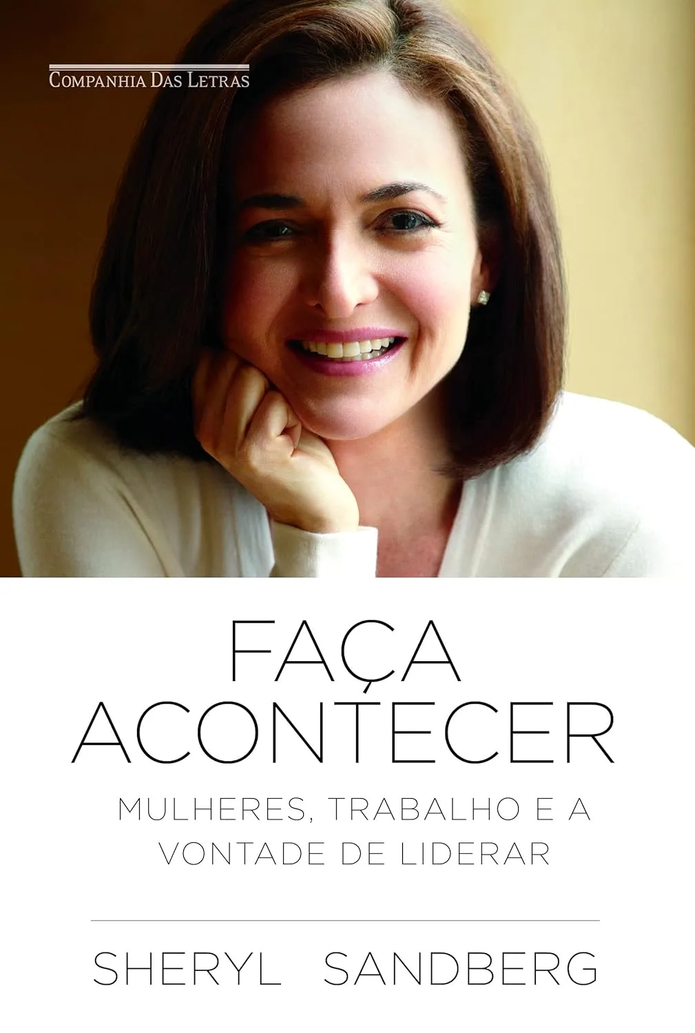 Capa do Livro Faça Acontecer, de Sheryl Sandberg