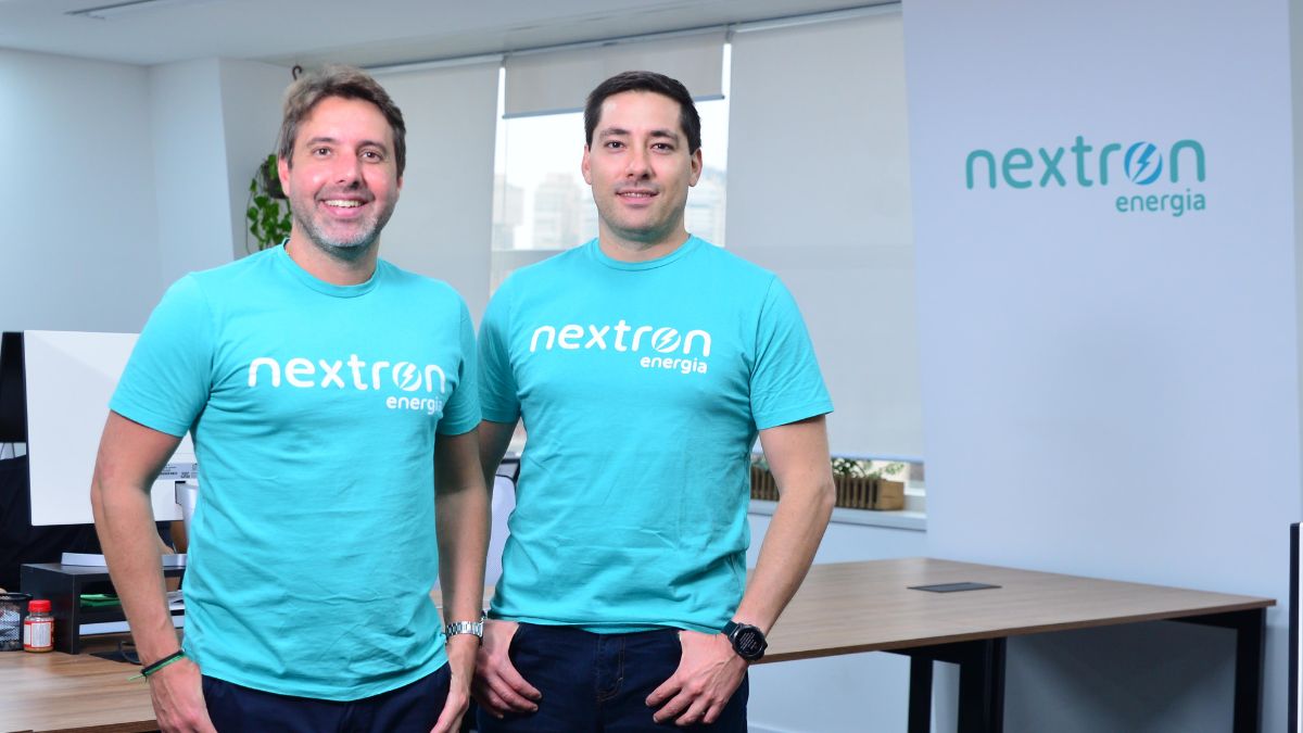 Fundadores da Nextron: Ivo O. Pitanguy e Roberto G. Hashioka