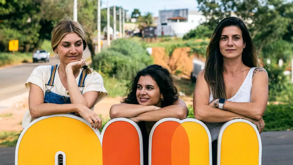 Fundadoras da NUU: Rafaela Gontijo, Julia Dabés e Maíra Rabelo (Foto: Divulgação)