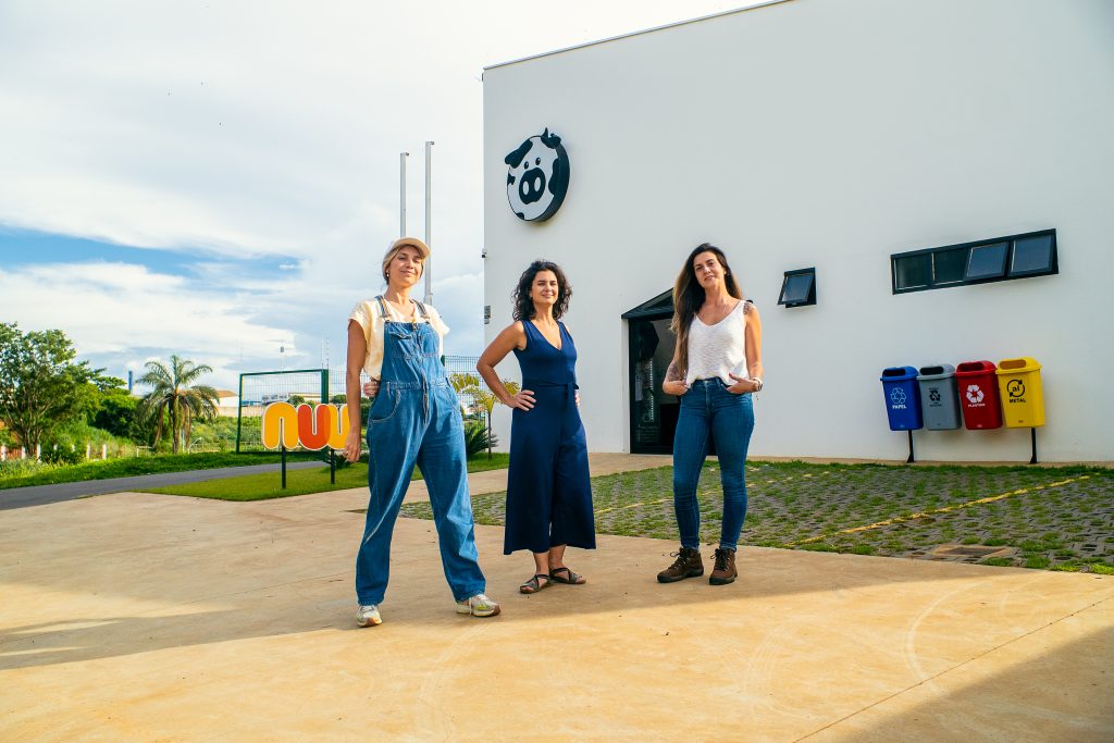 Fundadoras da NUU: Rafaela Gontijo, Julia Dabés e Maíra Rabelo