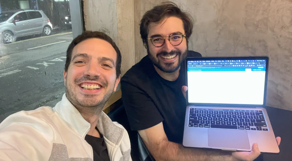 Ezequiel Sculli e Lautaro Schiaffino, cofundadores da Darwin AI (Foto: divulgação)