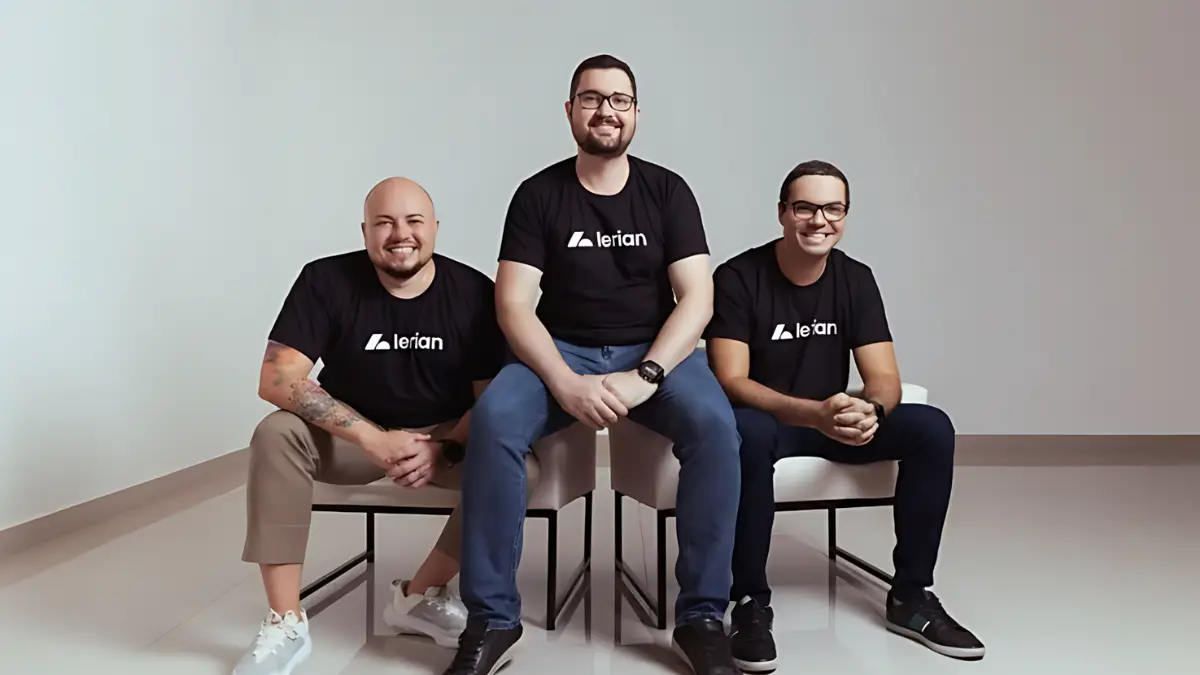 Fred Amaral, José Zapata e Jefferson Rodrigues, da Lerian (Foto: divulgação)