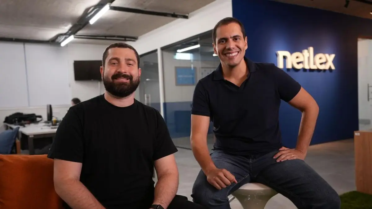 Fundadores do netLex: Wagner Possas (COO) e Flávio Ribeiro (CEO)