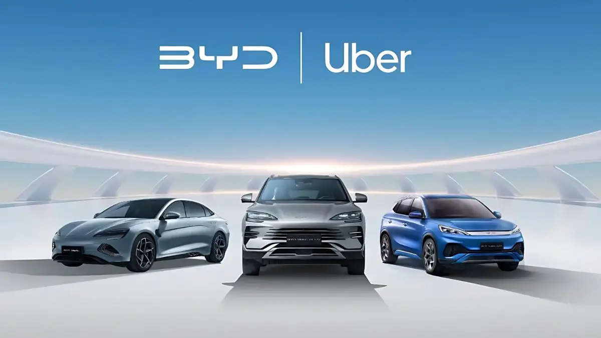 Uber e BYD