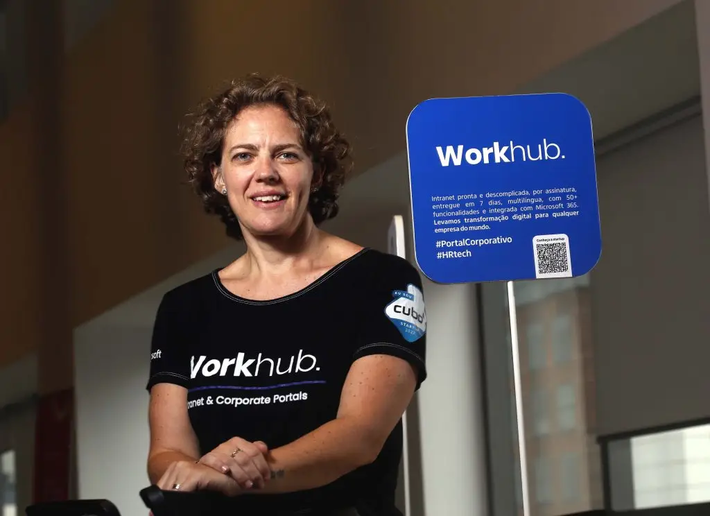 Andréa Migliori, fundadora e CEO da Workhub